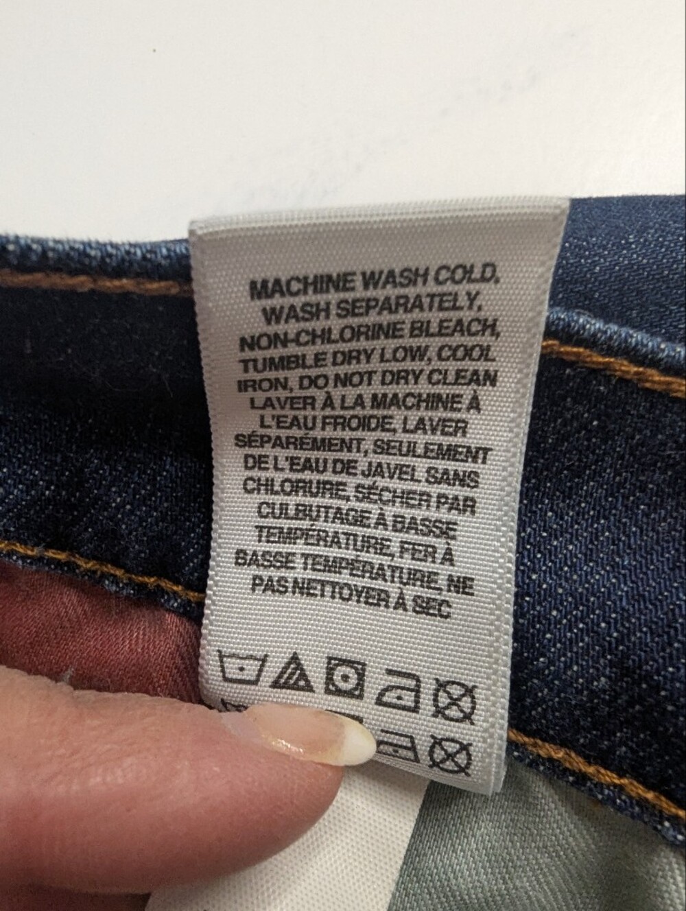 Lucky Brand Jeans Sofia Boot Blue Medium/Dark Wash Women's Size 14/32 Regular - Picture 10 of 12
